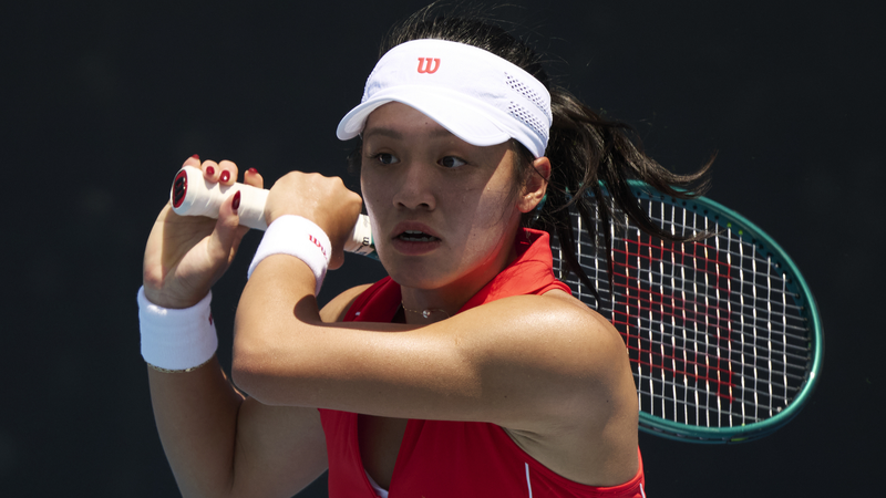 चीनी टेनिस स्टार वेई सिजिया ग्रैंड स्लैम मुख्य ड्रॉ के करीब