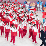 चीनी प्रतिनिधिमंडल ने हरबिन खेलों के उद्घाटन में चमक बिखेरी