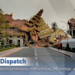 मांडले में 7.7 भूकंप के बाद बचाव अभियान जारी video poster