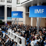 व्यापार तनाव के बीच IMF ने वैश्विक विकास पूर्वानुमान को घटाया व्यापार तनाव के बीच IMF ने वैश्विक विकास पूर्वानुमान को घटाया