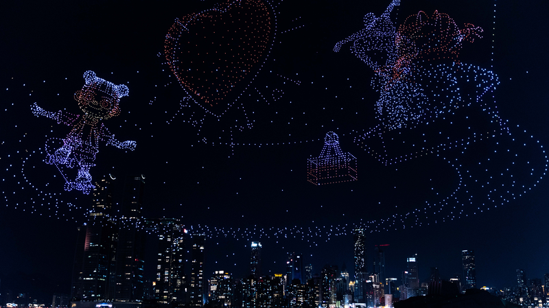 चोंगकिंग ड्रोन शो ने गिनीज विश्व रिकॉर्ड तोड़ा