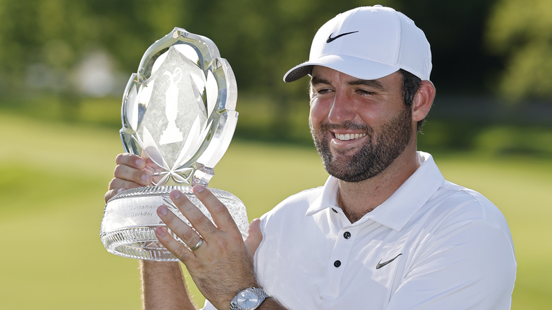 शेफलर ने रोमांचक फिनिश में मेमोरियल टाइटल की रक्षा की