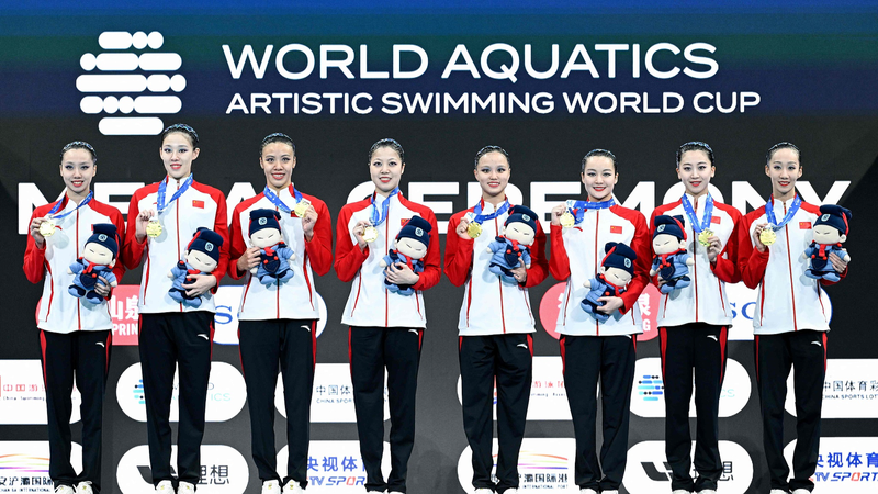 कला तैराकी वर्ल्ड कप सुपर फाइनल में चीन ने तीन स्वर्ण पदक जीते