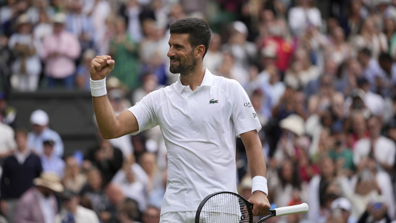 Djokovic की विंबलडन रैली वैश्विक परिवर्तन को दर्शाती है Djokovic की विंबलडन रैली वैश्विक परिवर्तन को दर्शाती है