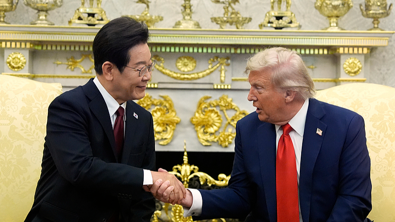 ट्रम्प ने ROK के साथ व्हाइट हाउस वार्ता के दौरान DPRK शिखर सम्मेलन पर नज़र ट्रम्प ने ROK के साथ व्हाइट हाउस वार्ता के दौरान DPRK शिखर सम्मेलन पर नज़र
