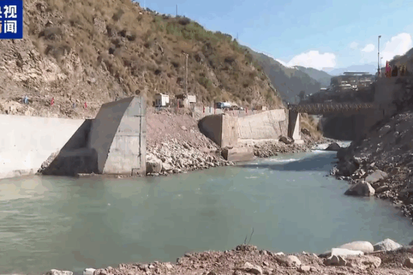 चीन निर्मित बालाकोट बांध ने नदी को बंद किया, मुख्य निर्माण चरण में प्रवेश किया चीन निर्मित बालाकोट बांध ने नदी को बंद किया, मुख्य निर्माण चरण में प्रवेश किया