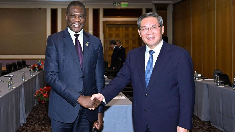 चीन ने G20 शिखर सम्मेलन में दक्षिण अफ्रीका के साथ गहरे सहयोग का वादा किया चीन ने G20 शिखर सम्मेलन में दक्षिण अफ्रीका के साथ गहरे सहयोग का वादा किया