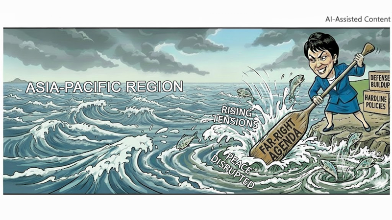 जापान की दाहिनी ओर की पारी एशिया-प्रशांत तनाव को बढ़ाती है