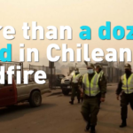 दक्षिणी चिली में तेज़ हवाओं से जानलेवा आग लगी video poster