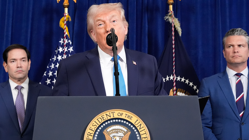 ट्रम्प ने वेनेजुएला पर अमेरिकी हमलों और मादुरो की गिरफ्तारी के बाद मीडिया को जानकारी दी